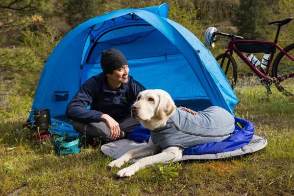 Ruffwear Hemp Hound Sweater Slate Blue Gr. S